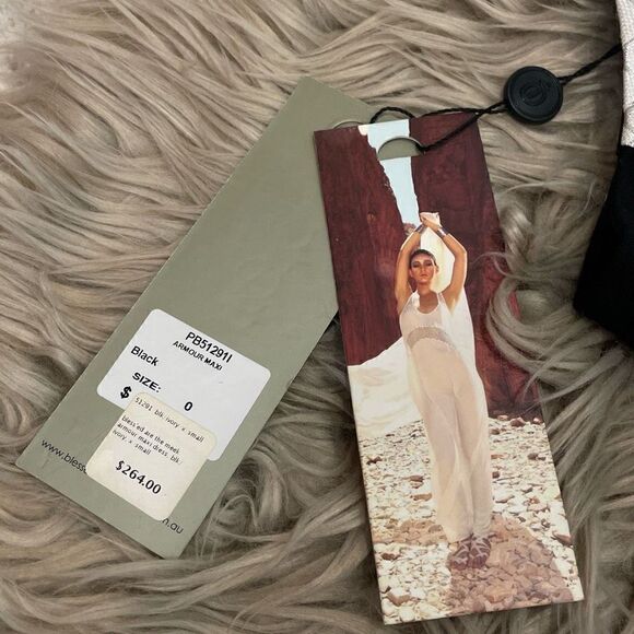 Bless’ed are the meek armour maxi dress size 0 - Picture 4 of 13